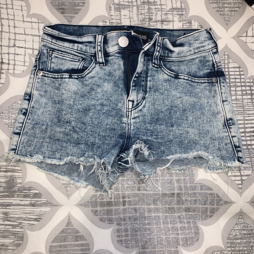 Express brand jean shorts